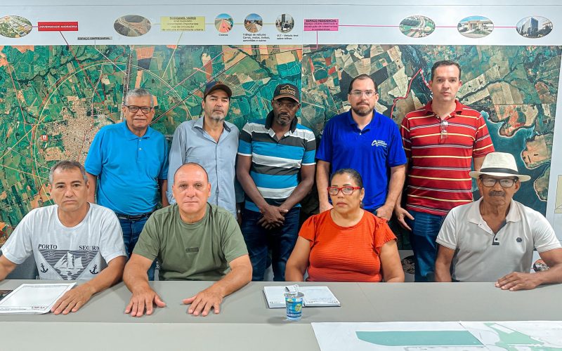 Reunião discute iluminação pública para o assentamento Pérola Negra