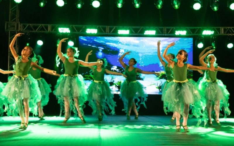 Festival Artetude encanta público com espetáculo inspirado no fundo do mar