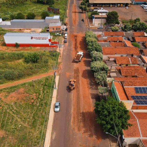 De cara nova: Assim ficará Avenida Rio Grande do Sul em Andradina