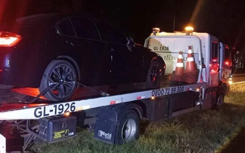Motorista é preso por embriaguez após ser flagrado na contramão com BMW pela Rondon