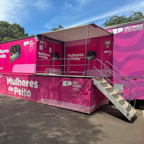 Andradina recebe as carretas do São Paulo Por Todas: Saúde e Empreendedorismo
