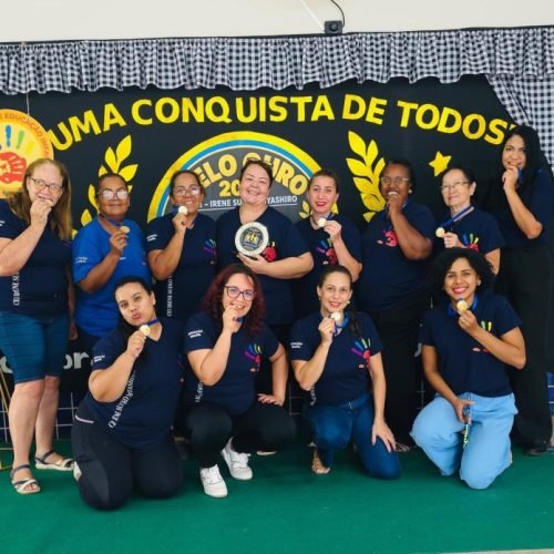CEI Irene Sueko Miyashiro celebra Selo Ouro na Educação