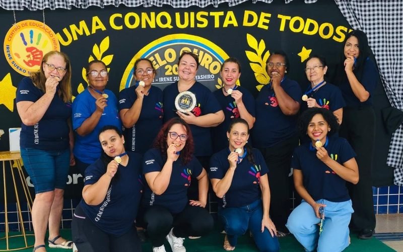 CEI Irene Sueko Miyashiro celebra Selo Ouro na Educação