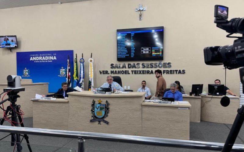 Câmara de Andradina aprova dois projetos em regime de urgência e discute saúde e infraestrutura