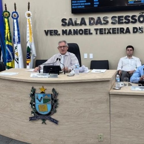 Câmara de Andradina realiza quarta sessão extraordinária