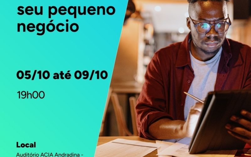 Capacitação do Sebrae-SP orienta pequenos negócios de Andradina sobre gestão financeira