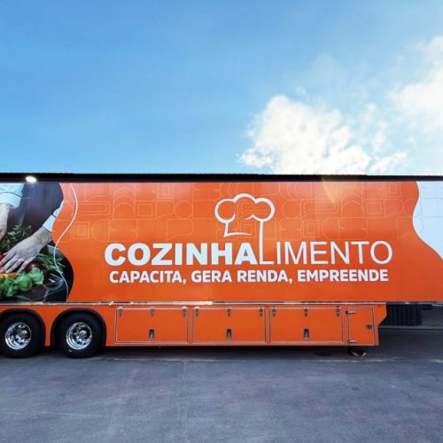 Carreta do Cozinha Alimento vai estar na Praça Moura Andrade em Andradina