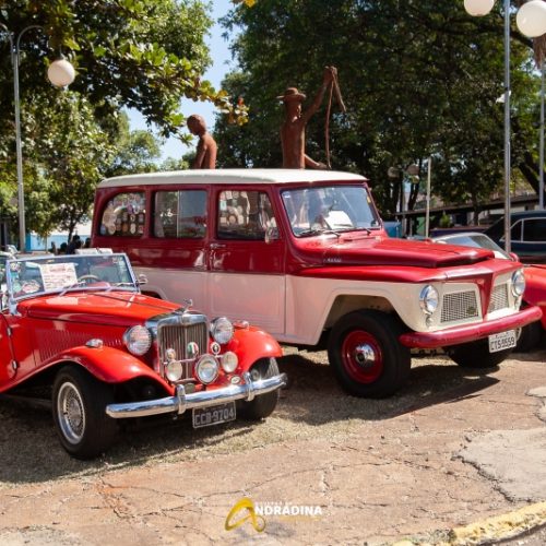 Encontro de Carros Antigos acontece domingo (20) no Centro Cultural de Andradina