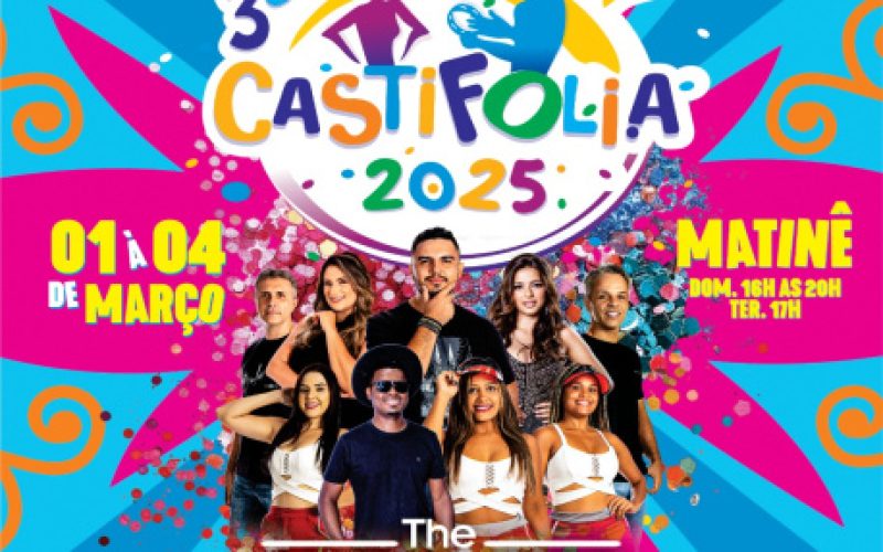 Castifolia 2025: A festa do Rei Momo para a família castilhense