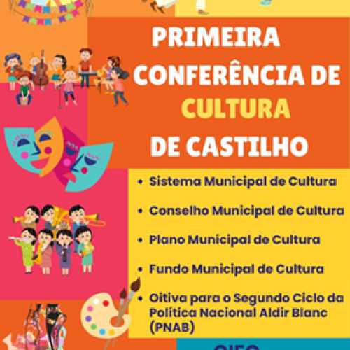 Castilho sediará a 1ª Conferência de Cultura: Um marco para a valorização da arte local