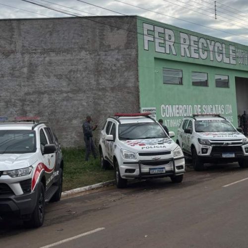 Após denúncias sobre cortes de cabos, polícia apreende quase 3 toneladas de fios e prende suspeito por receptação em Andradina