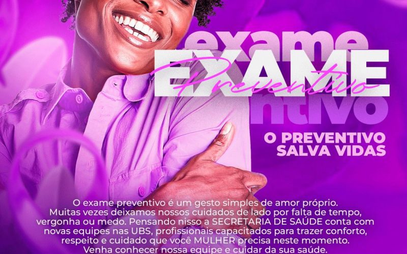 Câncer do colo do útero: exame para detecção é oferecido nas UBSs de Andradina