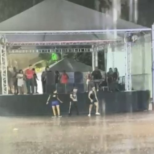 Dança da chuva em Andradina