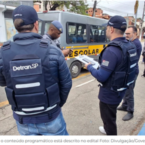 Concurso público para agente estadual de trânsito tem inscrições abertas
