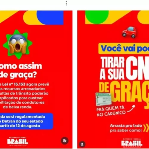 Detrans acusam governo Lula de inflar CNH gratuita em anúncios