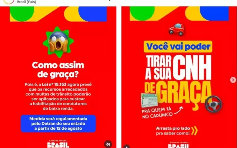 Detrans acusam governo Lula de inflar CNH gratuita em anúncios