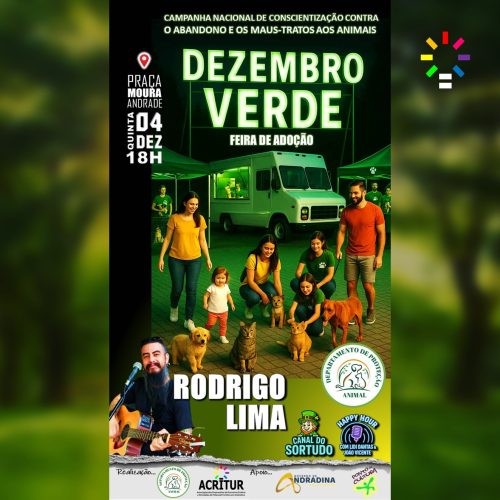Dezembro Verde alerta população contra abandono e maus-tratos aos animais em evento especial