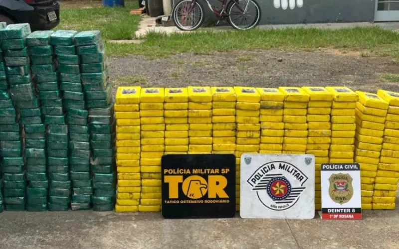 Polícia apreende quase 700 kg de drogas em rodovia do interior