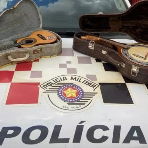 Dupla presa com instrumentos furtados