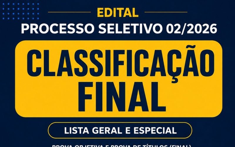Educação de Andradina divulga classificação final de processo seletivo para o Magistério