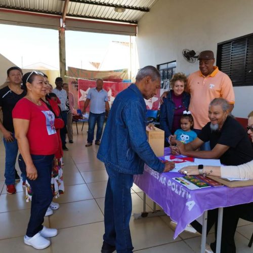 Eleição do PT em Andradina é concluída com tranquilidade e confirma Manoel Messias como presidente para novo mandato