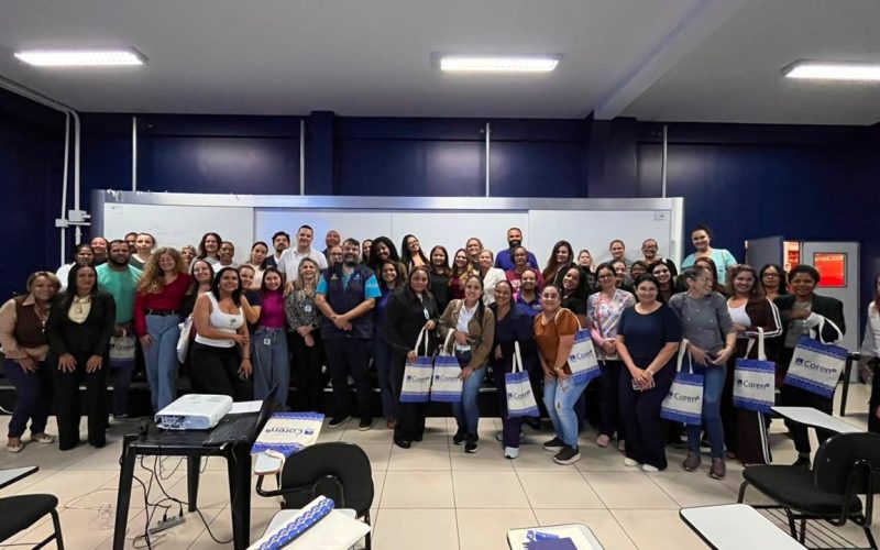 Andradina: Profissionais de enfermagem participam de curso de aprimoramento