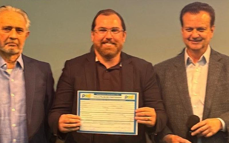 PSD de Andradina passa a ser comandado por Ernesto Júnior