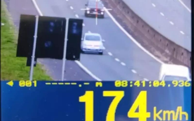 Motorista é flagrado a 174 km/h em rodovia