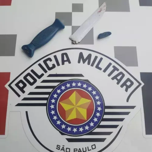 Homem agride mulher com faca e acaba preso em Castilho