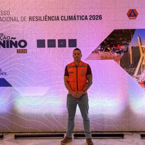 Defesa Civil de Andradina participa do III Congresso Internacional de Resiliência Climática em São Paulo