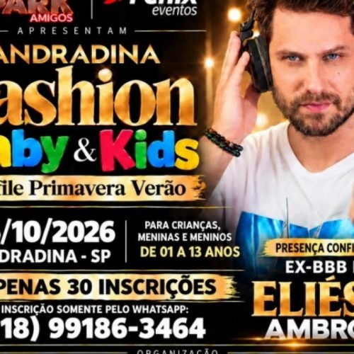 Andradina terá coroação de miss e desfile infantil nesta sexta