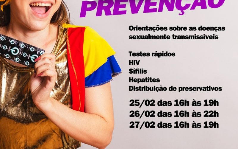 Saúde e Firb realizam campanha contra ISTs