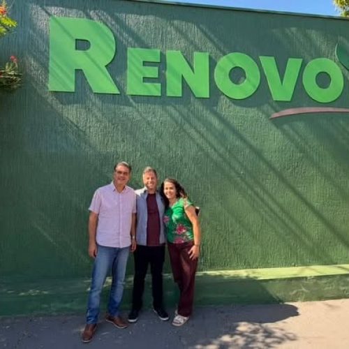 Presidente da Câmara de Andradina visita Projeto Renovo Social