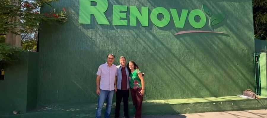 Presidente da Câmara de Andradina visita Projeto Renovo Social