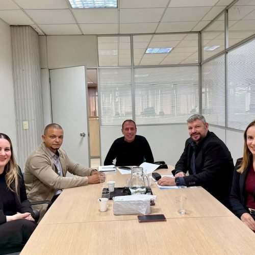 Santa Casa de Andradina se reúne com direção do IAMSPE em São Paulo