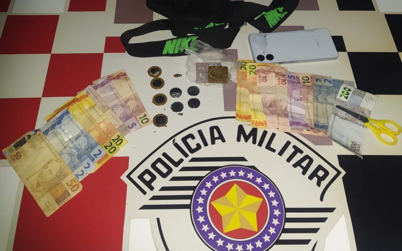 Policia Militar prende dois homens por tráfico de drogas em Ilha Solteira