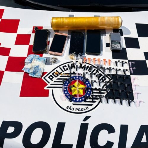 Polícia cerca casa e prende suspeito por tráfico em Ilha Solteira