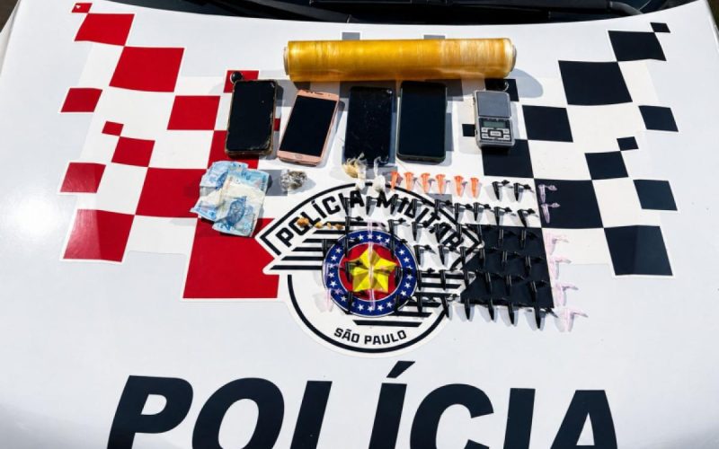 Polícia cerca casa e prende suspeito por tráfico em Ilha Solteira