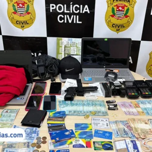 Casal é preso em Ilha Solteira suspeito de aplicar golpes com cartões comprados ilegalmente