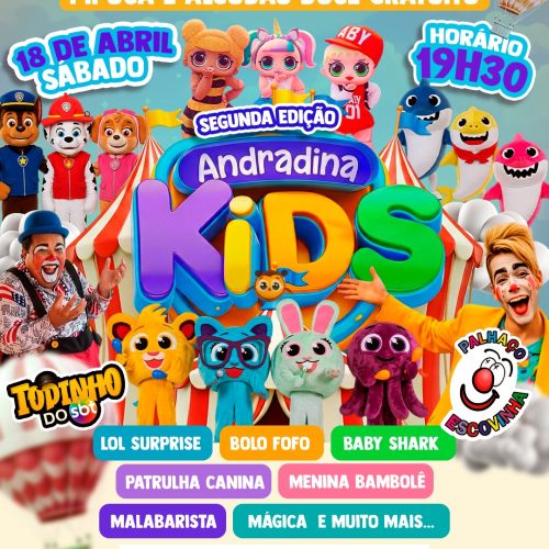 Cultura realiza o segundo Andradina Kids