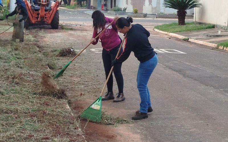 Limpeza urbana avança com retirada de materiais descartados em Paranápolis