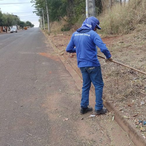 Prefeitura de Andradina faz serviços de limpeza, manutenção e revitalização em diversos pontos da cidade