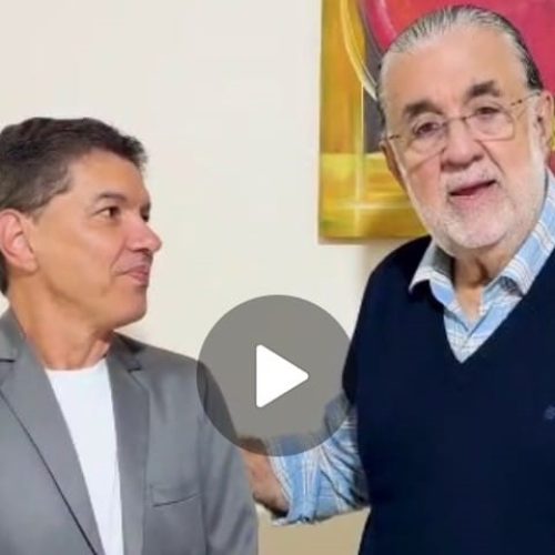 Vereador Professor Luzimar visita o gabinete do deputado estadual Valdomiro Lopes em Rio Preto