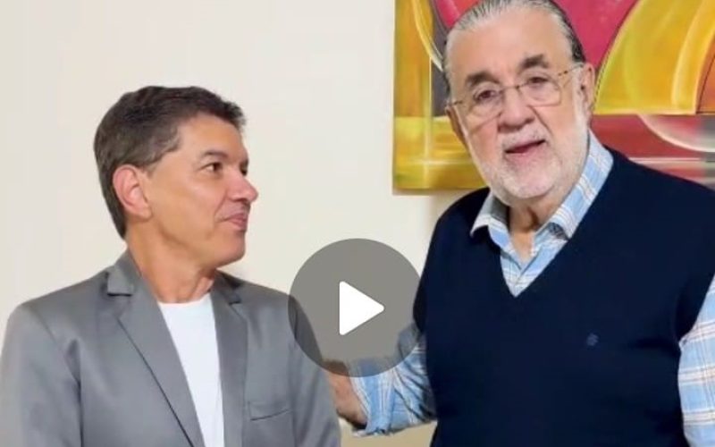 Vereador Professor Luzimar visita o gabinete do deputado estadual Valdomiro Lopes em Rio Preto