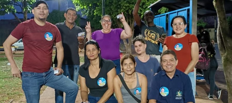 Professor Luzimar percorre bairros de Andradina e região em busca de conhecer de perto as necessidades da população