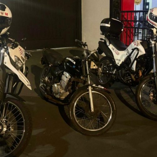 Motocicleta adulterada é apreendida e suspeito acaba detido em Andradina