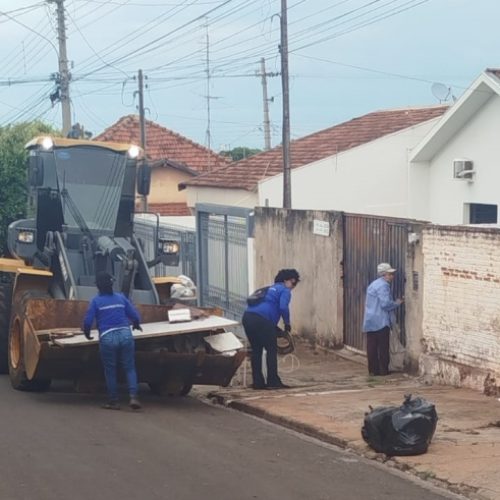 Andradina Limpa já recolheu 80 toneladas de materiais