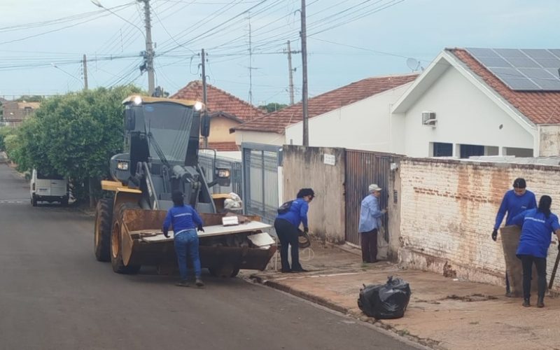 Andradina Limpa já recolheu 80 toneladas de materiais