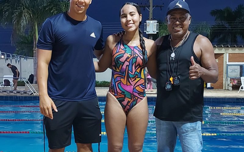 Andradinense é convocada para compor a Seleção Brasileira de Natação em mundial na Sérvia