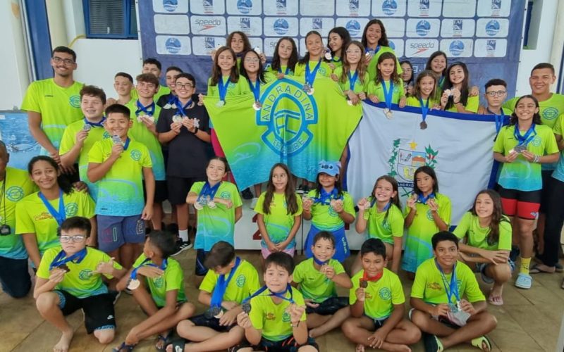 Natação Andradinense conquista 104 medalhas em Presidente Prudente